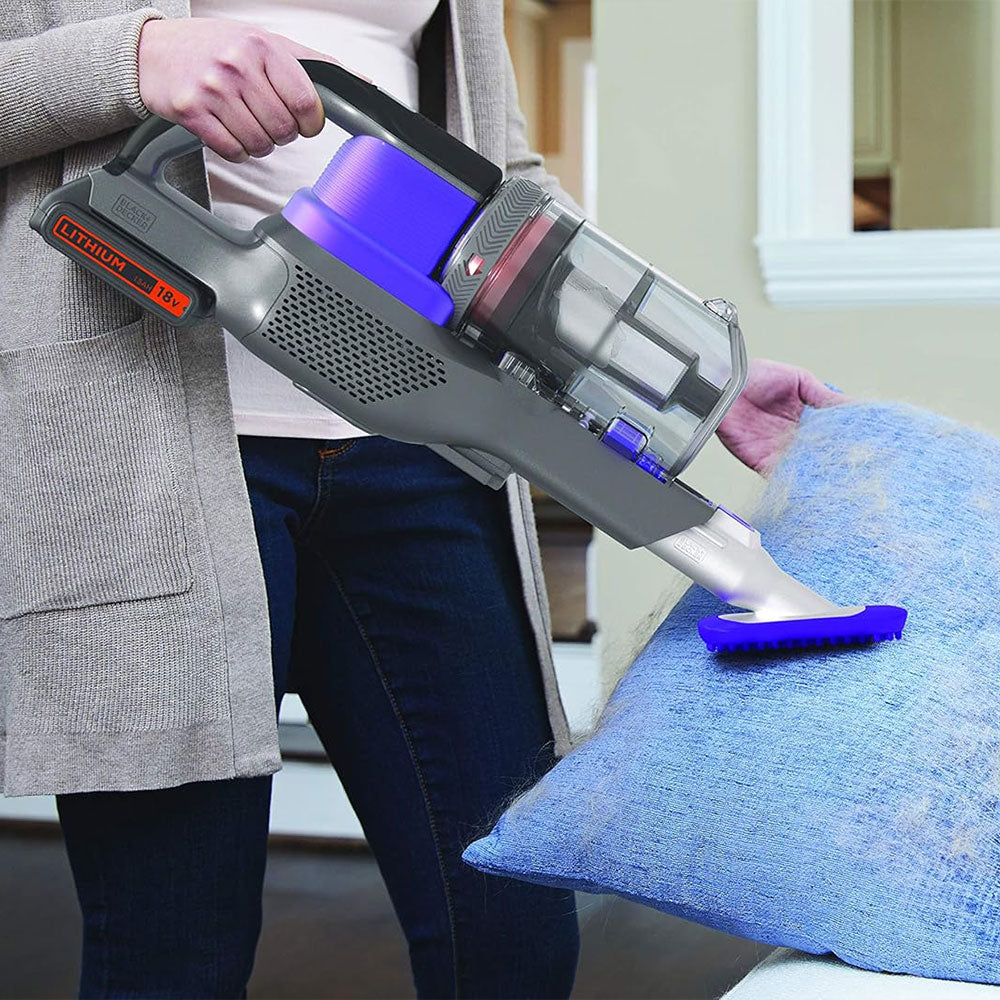 مكنسة كهربائية لاسلكية بلاك + ديكر 4 في 1 0.65 لتر 18 فولت 1.5 أمبير لكل ساعه BDPSE1815P