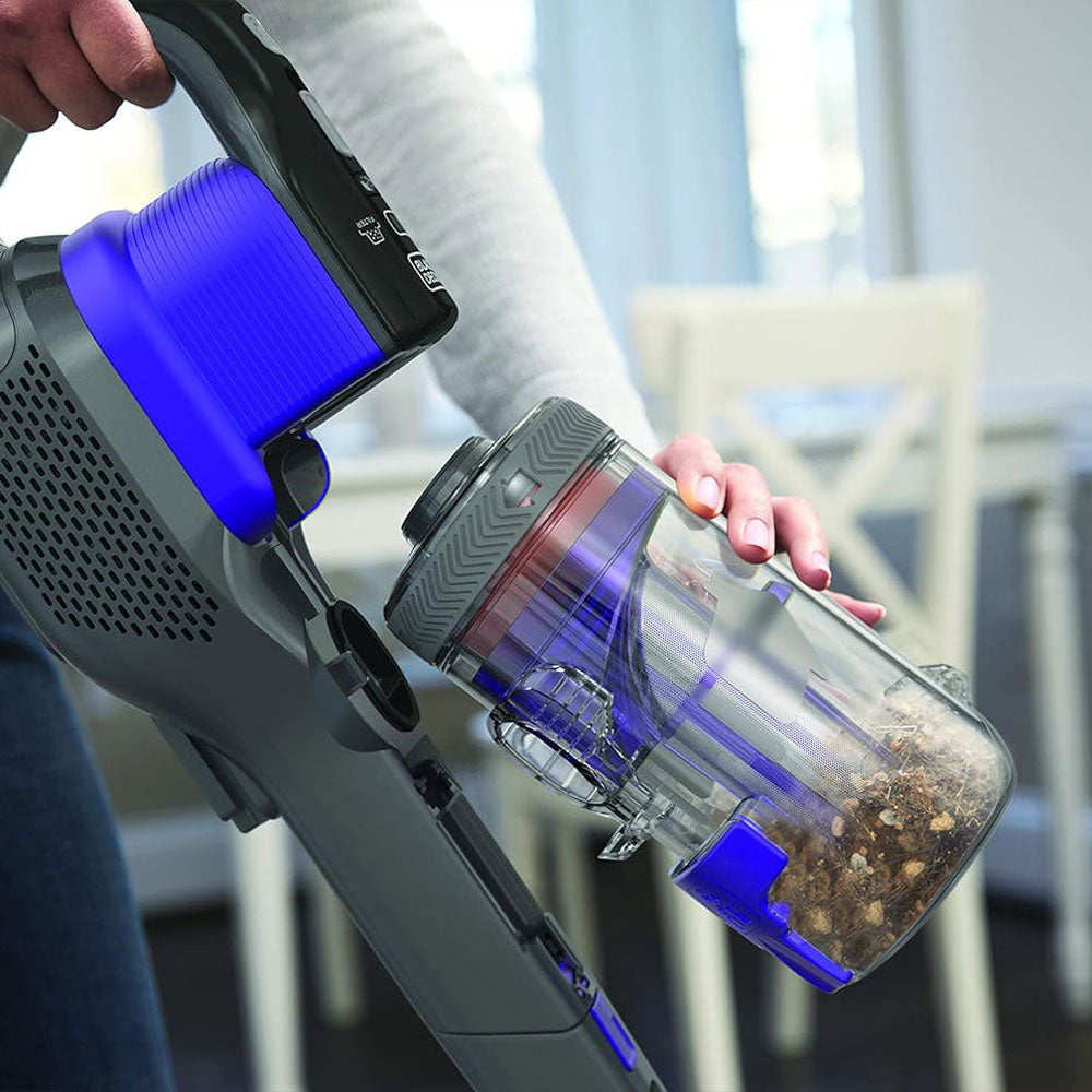 مكنسة كهربائية لاسلكية بلاك + ديكر 4 في 1 0.65 لتر 18 فولت 1.5 أمبير لكل ساعه BDPSE1815P