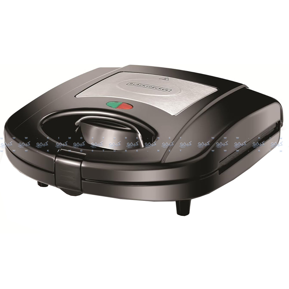 ماكينة إعداد الساندوتشات بلاك + ديكر 780 وات 3 في 1 TS2130-B5