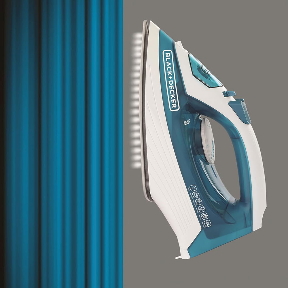 مكواة بخار بلاك + ديكر 1600وات