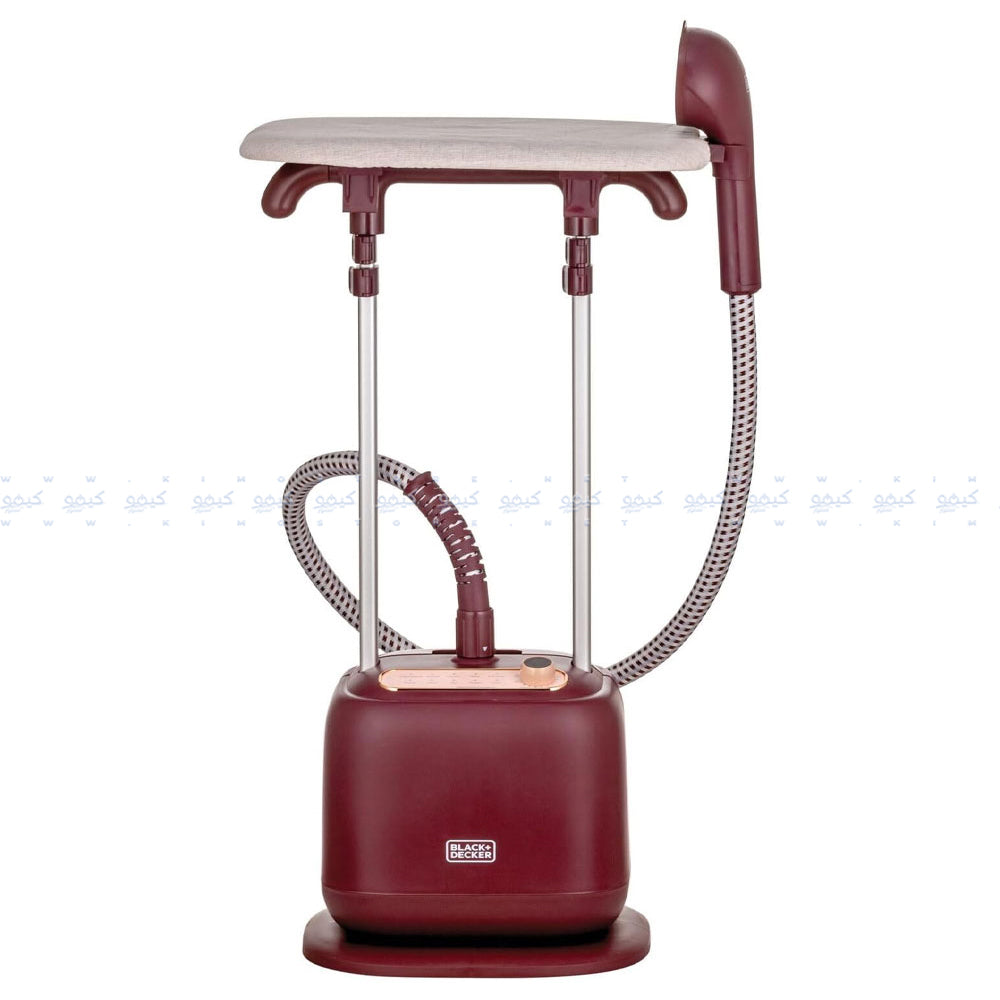 Black + Decker Twin Pole Garment Steamer With Ironing Board