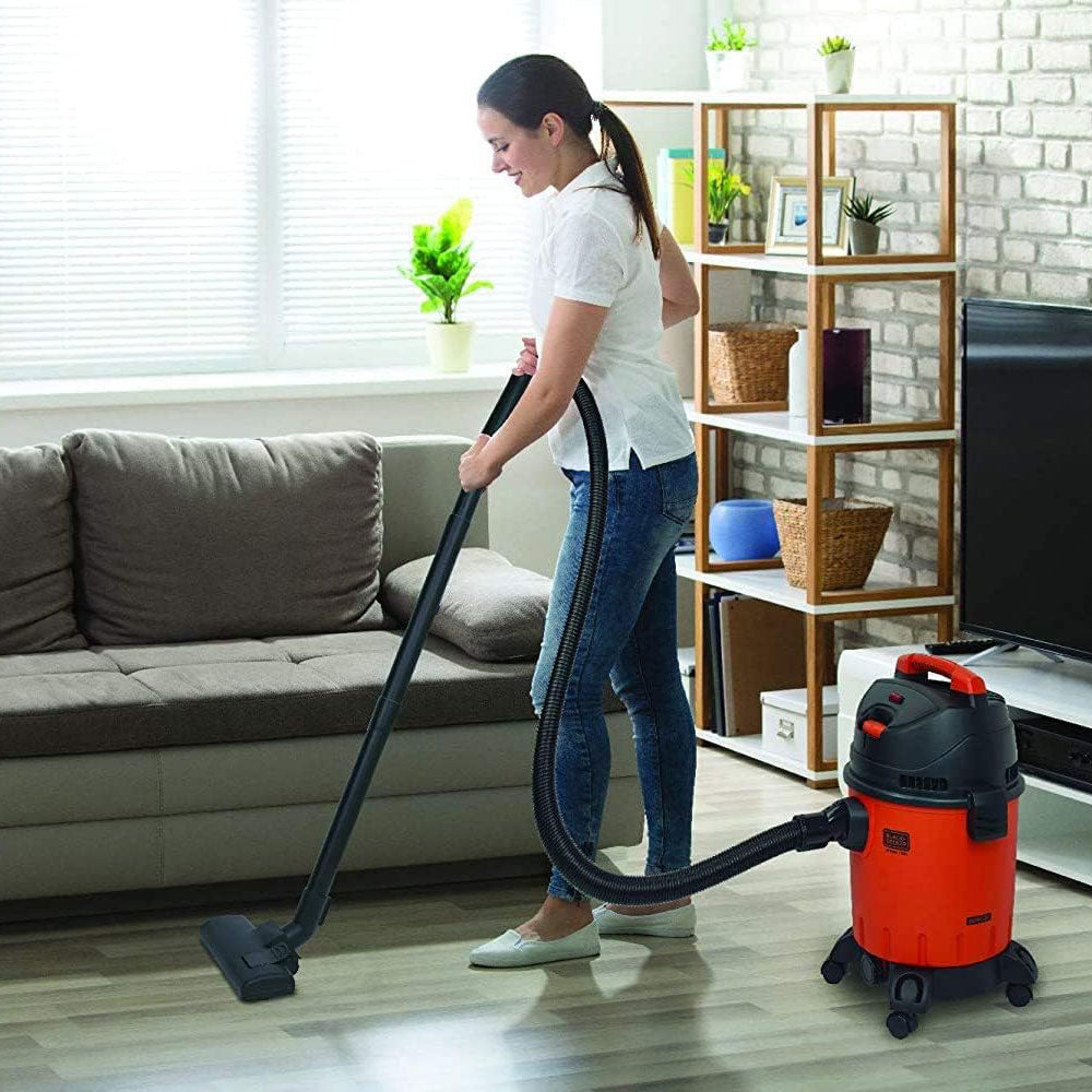 Black + Decker Wet & Dry Drum Vacuum Cleaner WDBD15 15L 1400W