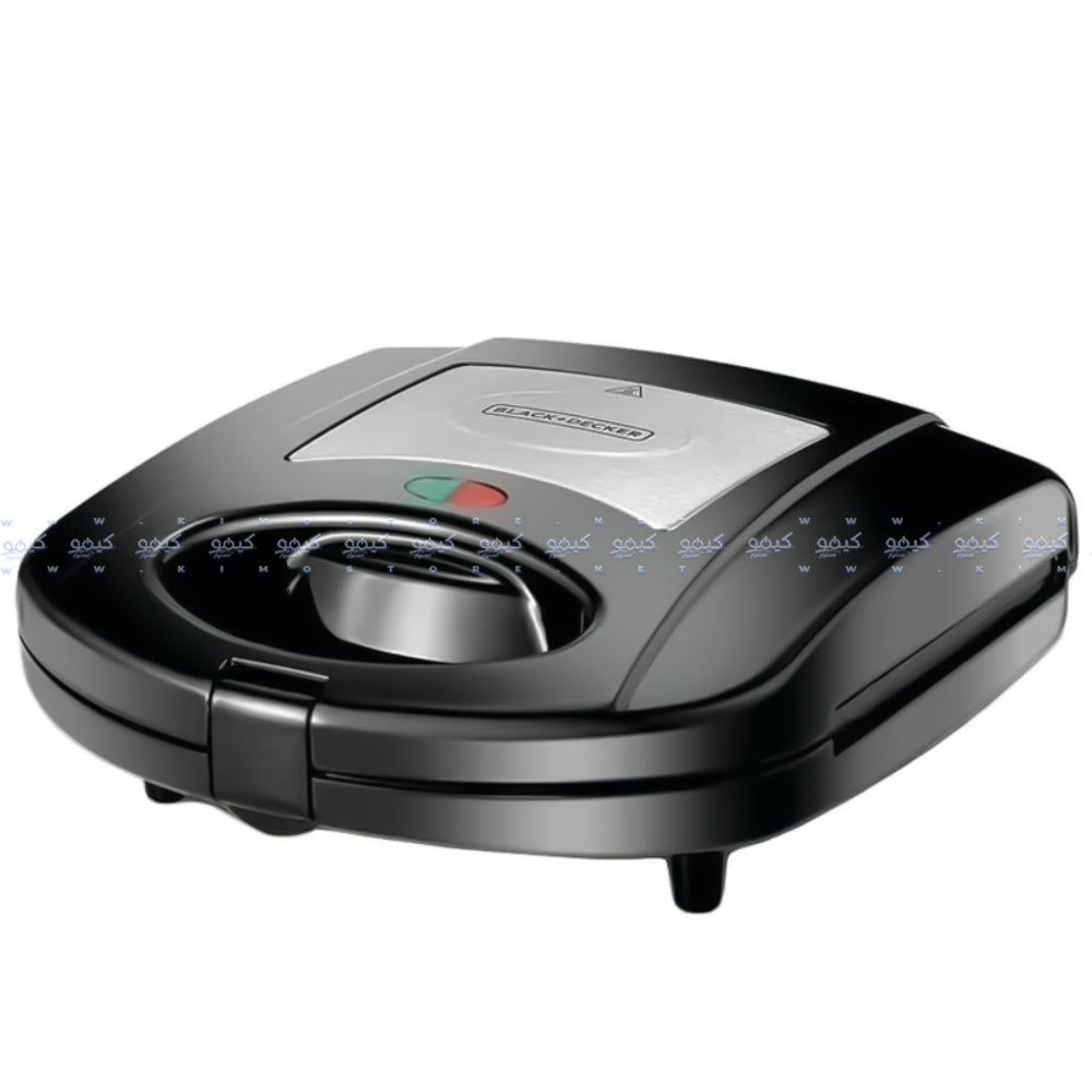 ماكينة إعداد الساندوتشات بلاك + ديكر 780 وات 2 في 1 TS2120-B5