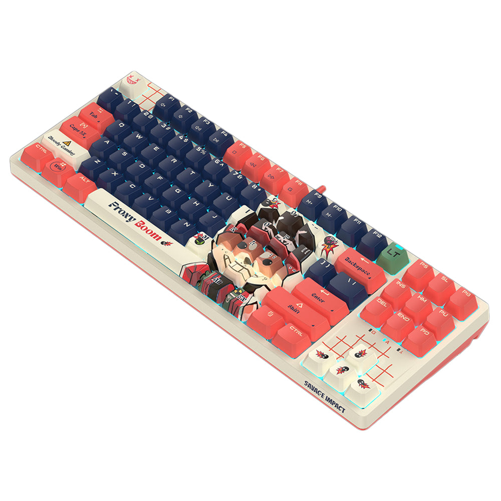 Bloody AT87 Alpha Optical Switch Wired RGB Gaming Keyboard English & Arabic