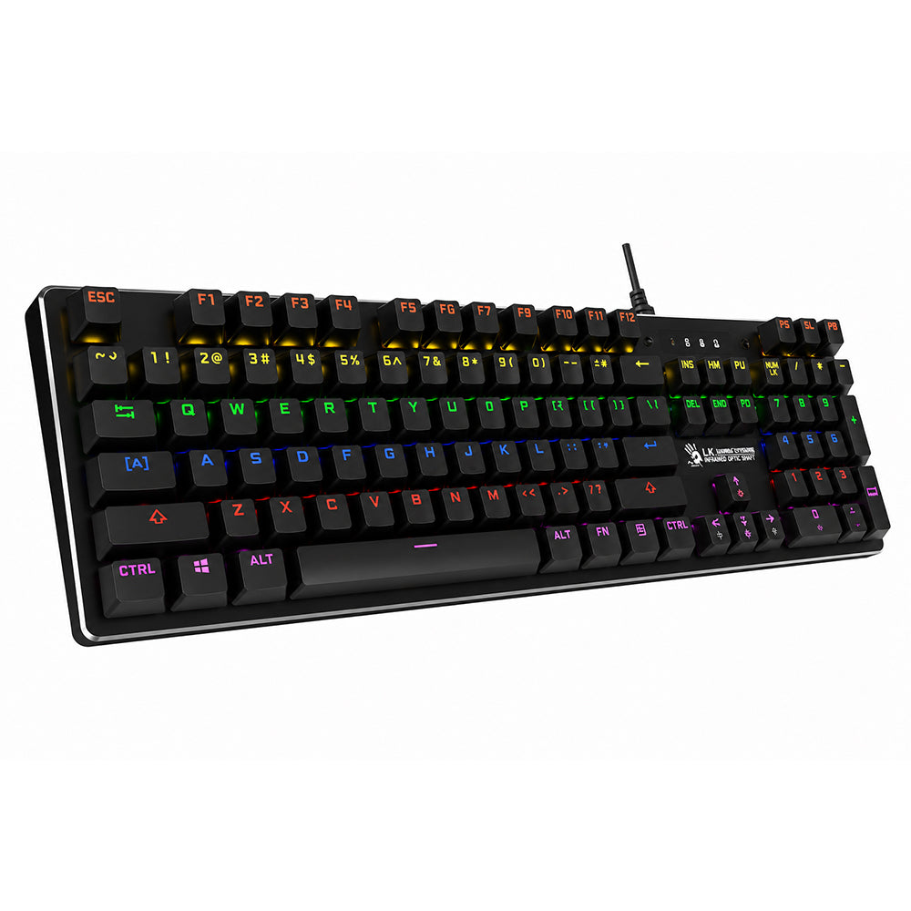 كيبورد بلودي سلكي سويتش RGB LK Optical جيمنج إنجليزي وعربي B760