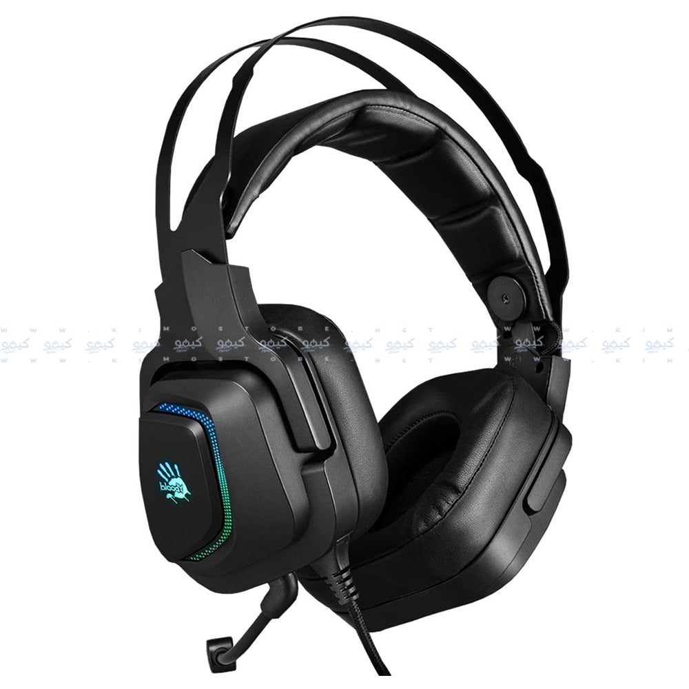 سماعة رأس بلودي RGB جيمنج 7.1 صوت محيطي G570 - اسود