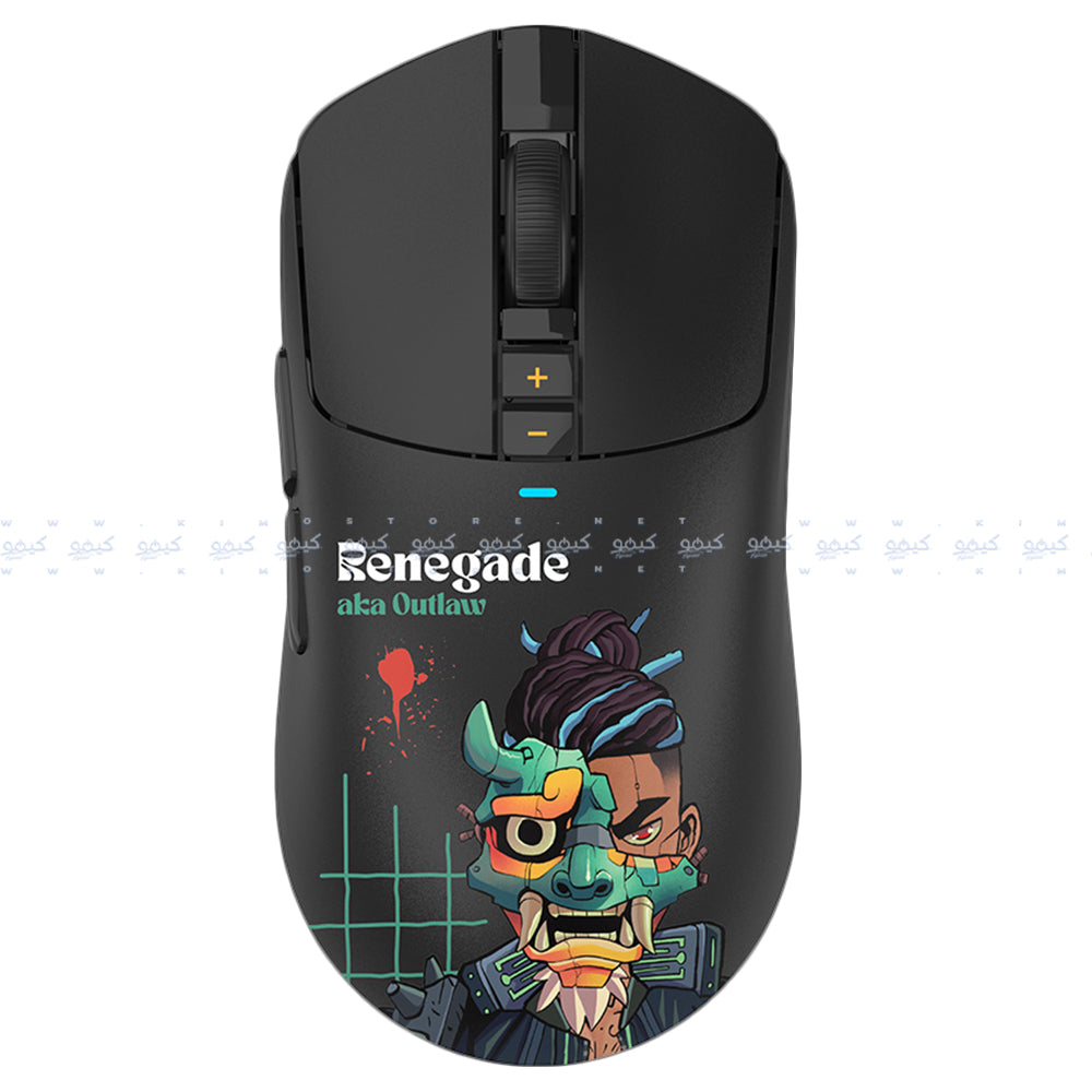 Bloody R72 Ultra Dou Dual Mode Rechargeable Wireless & Wired Gaming Mouse 20000Dpi - Renegade Midnight