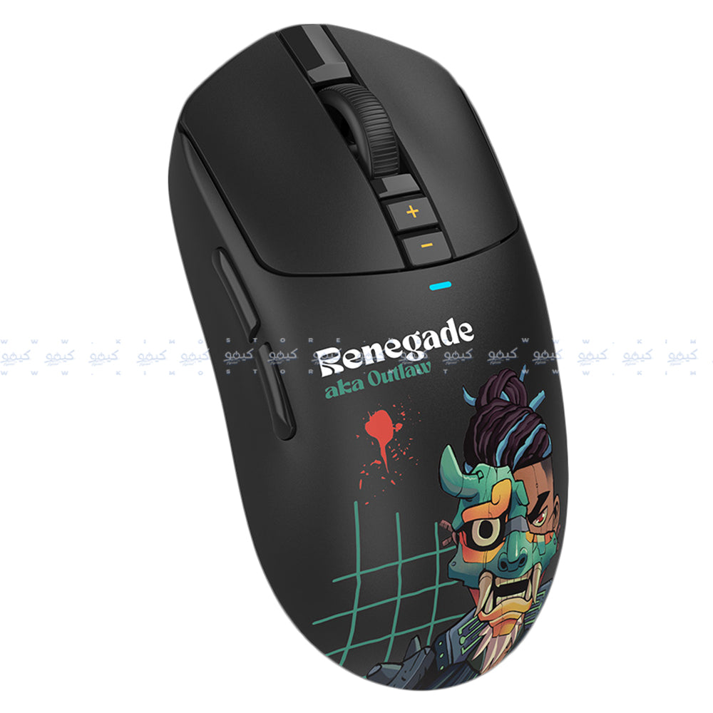 Bloody R72 Ultra Dou Dual Mode Rechargeable Wireless & Wired Gaming Mouse 20000Dpi - Renegade Midnight