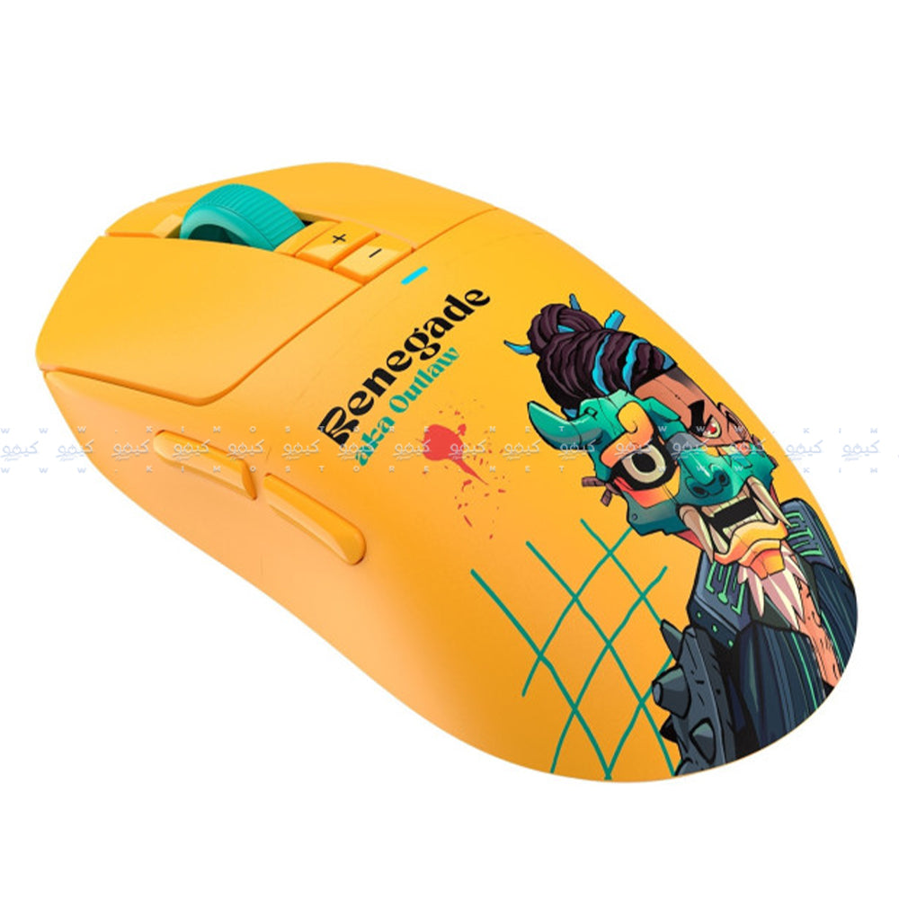 ماوس بلودي لاسلكي وسلكي ثنائي الوضع جيمنج 20000 نقطة فى البوصة R72 Ultra