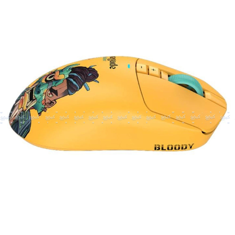 ماوس بلودي لاسلكي وسلكي ثنائي الوضع جيمنج 20000 نقطة فى البوصة R72 Ultra