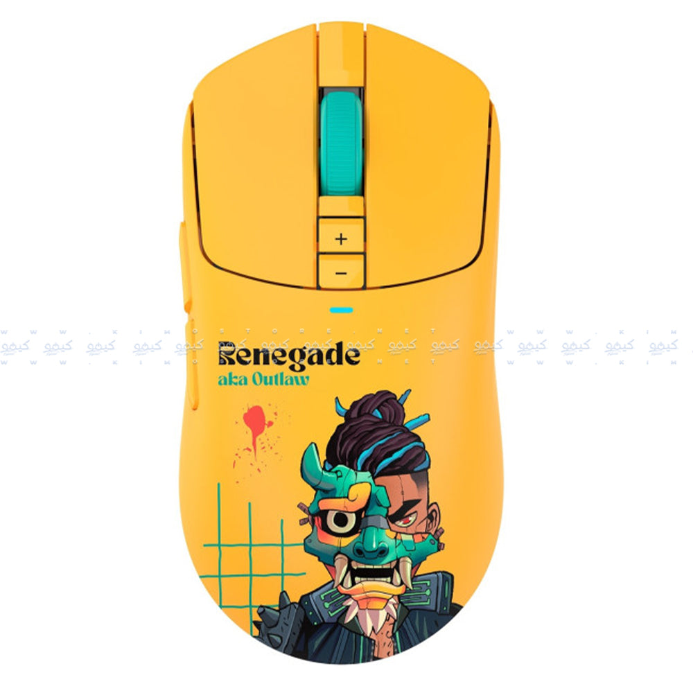 ماوس بلودي لاسلكي وسلكي ثنائي الوضع جيمنج 20000 نقطة فى البوصة R72 Ultra