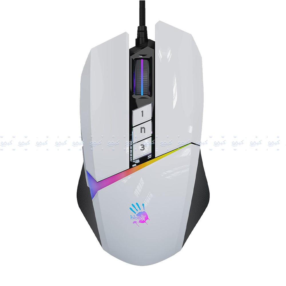 ماوس بلودي سلكي RGB جيمنج 10000 نقطة في البوصة W60 Max