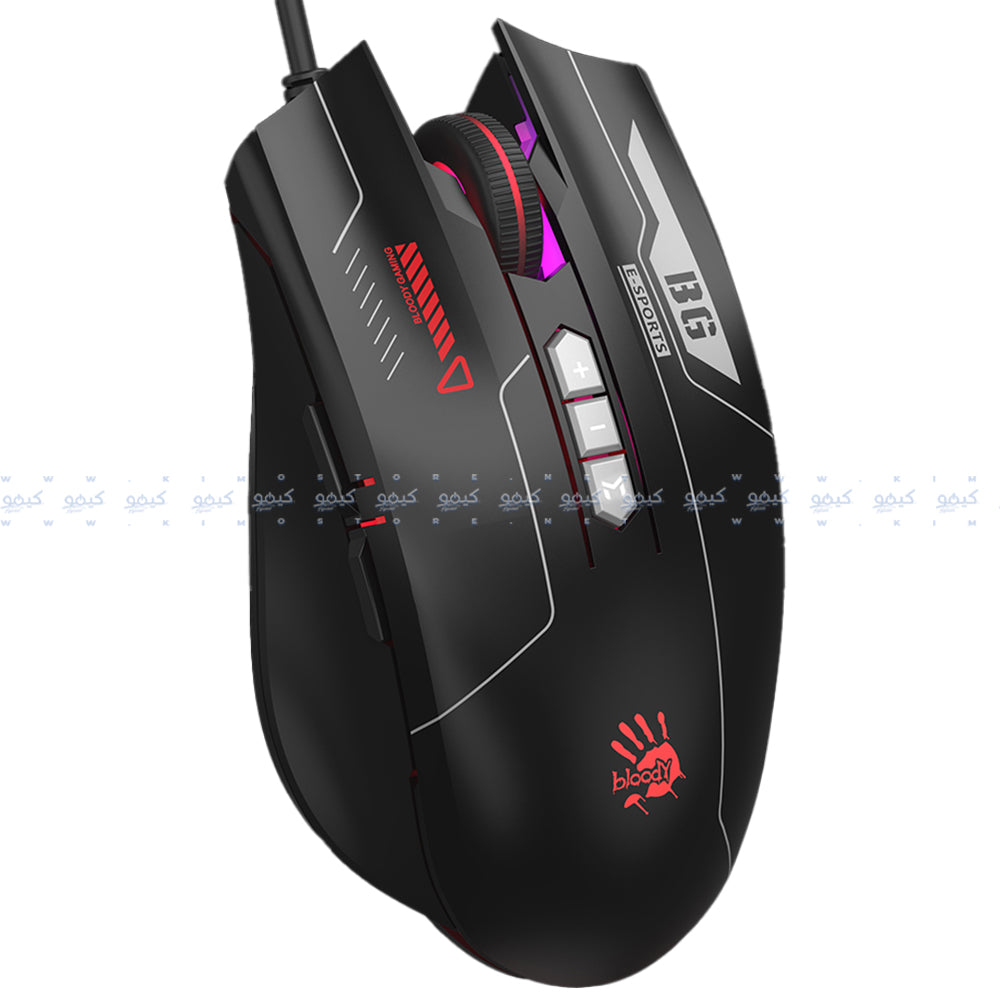 ماوس بلودي سلكي RGB جيمنج 6000 نقطة في البوصة ES7 ESPORTS