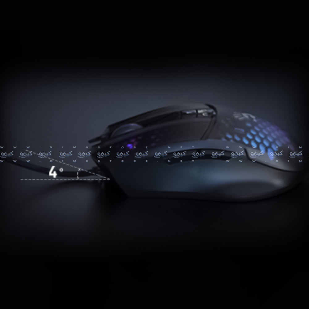 Bloody L65 Max Wired RGB Gaming Mouse 12000Dpi - Honeycomb