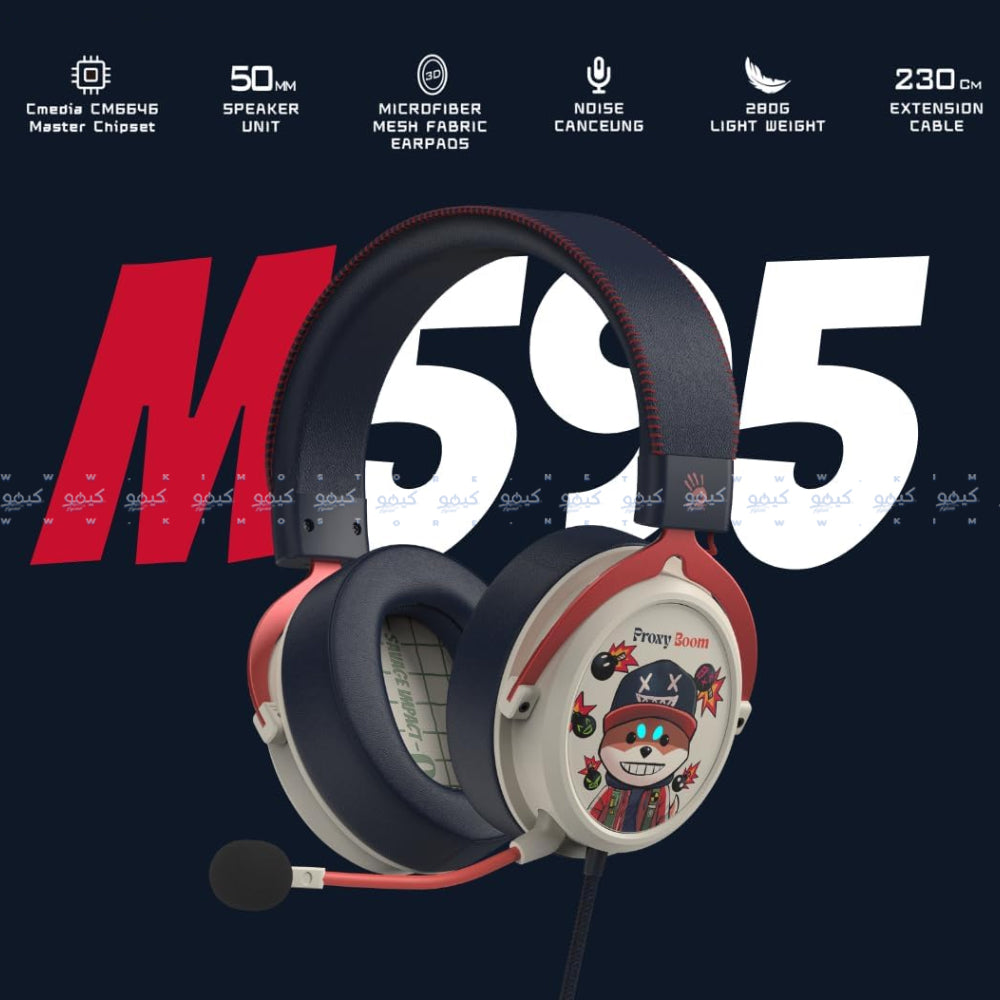 سماعة رأس بلودي RGB جيمنج M595 HybridCore