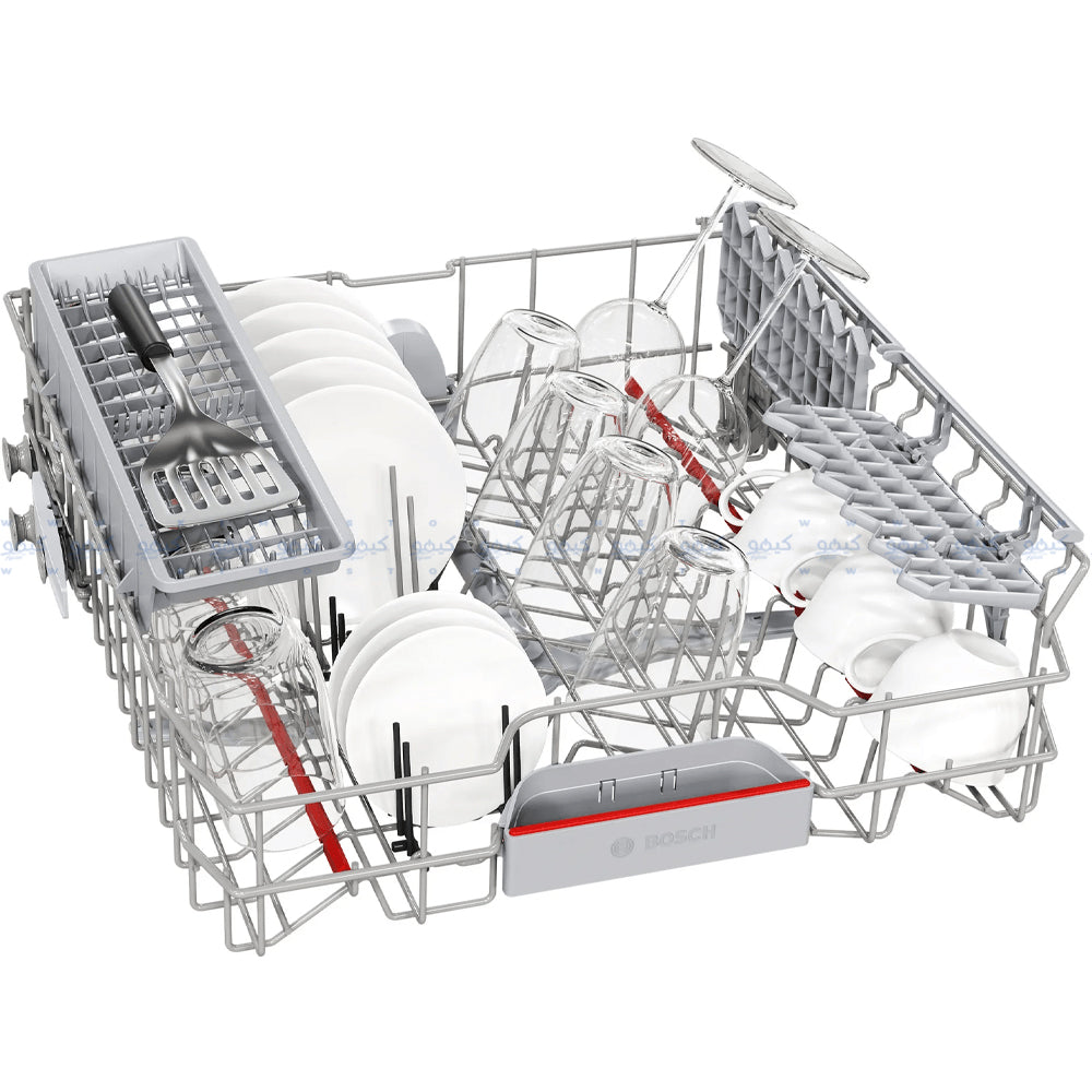 غسالة اطباق بوش 13 فرد 6 برامج 60 سم Series 4 SMS4IKC62T - أسود