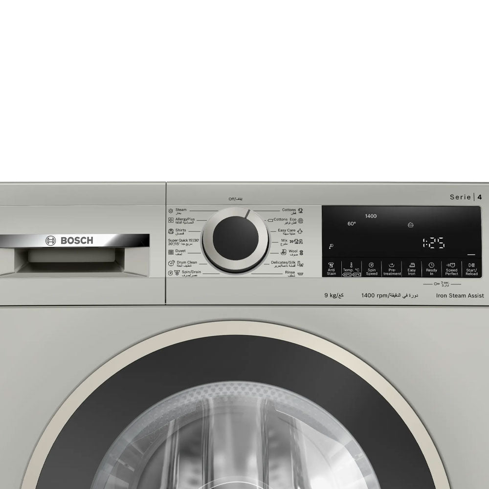 Bosch Front Load Automatic Washing Machine Series 4 WGA1440XEG 9Kg