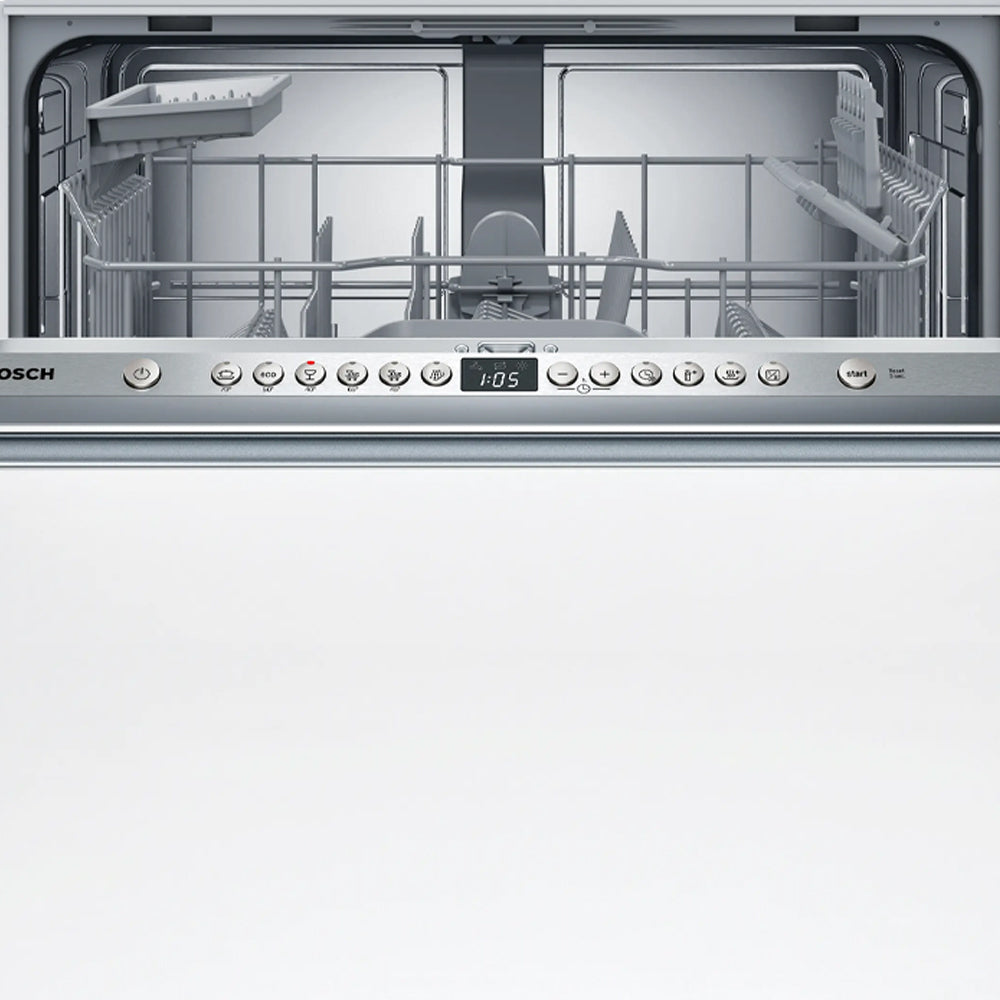 Bosch Fully-Integrated Built In Dishwasher SMV26DX00T 14 Person 6 Program 60cm