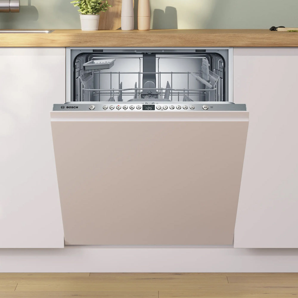 Bosch Fully-Integrated Built In Dishwasher SMV26DX00T 14 Person 6 Program 60cm