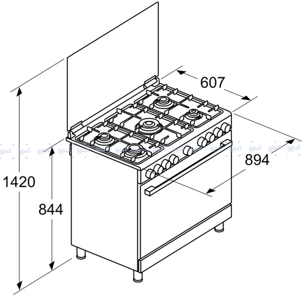Bosch Gas Cooker Series 2