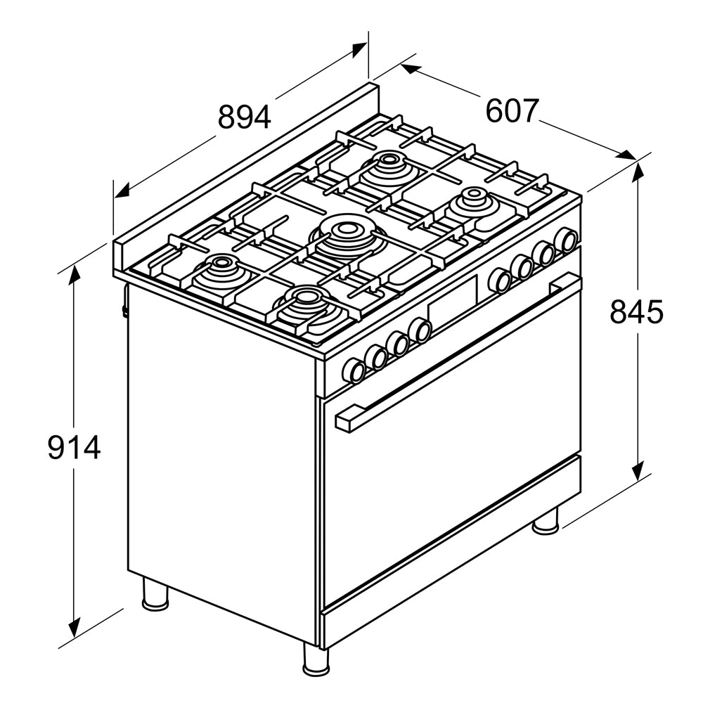 بوتاجاز بوش HIZ5G7W51S