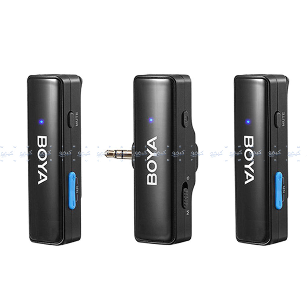 نظام ميكروفون بويا لاسلكي ثنائي القناة الكل في واحد BOYALINK