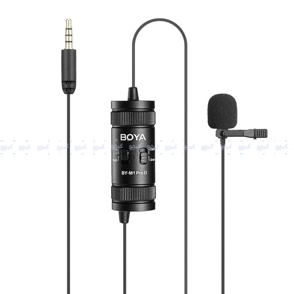 ميكروفون بويا سلكي بمشبك BY-M1 Pro (كوبي)