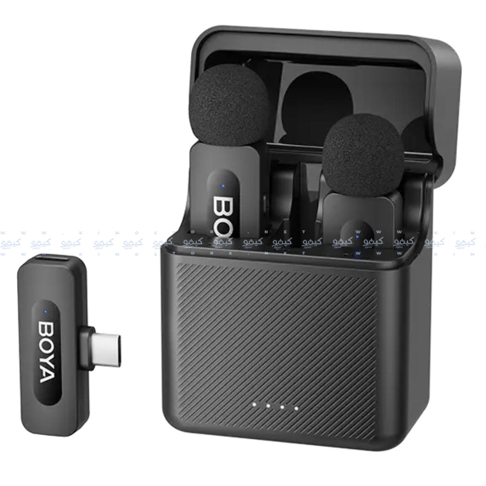 Boya BY-V30 Type-C 2.4GHz Dual Channel Wireless Microphone System