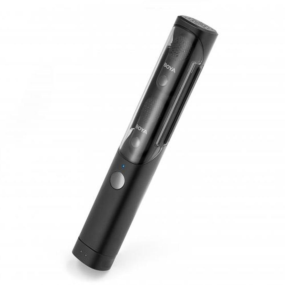 نظام ميكروفون لاسلكي بويا ثنائي القناة 2 في 1 Magic-04 - أسود