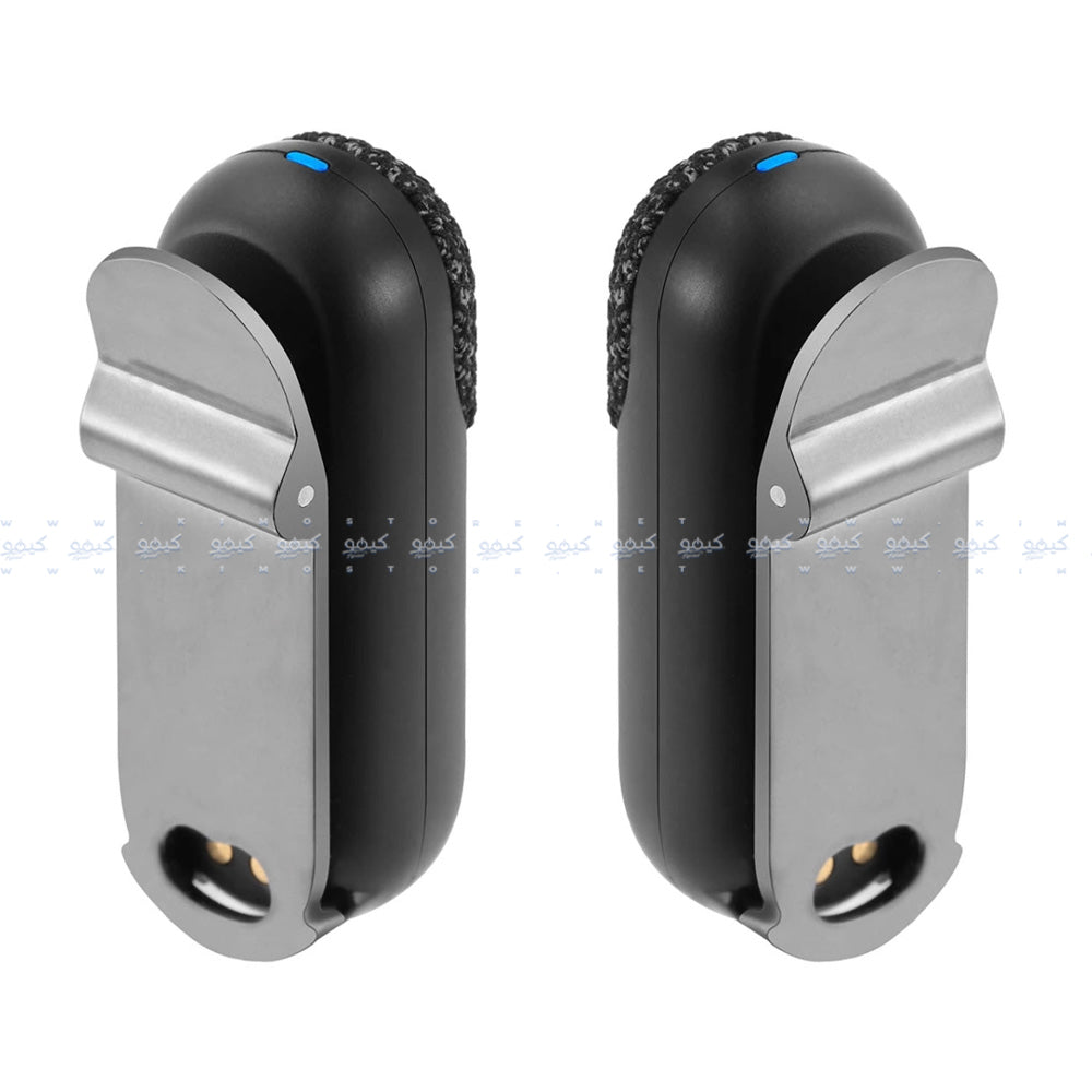 نظام ميكروفون لاسلكي بويا ثنائي القناة بمنفذ تايب سي 2.4 جيجاهرتز Magic-05 - أسود