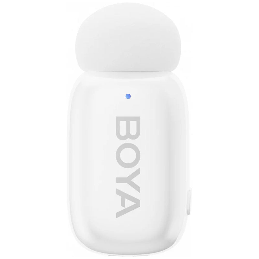 Boya Type-C+ Lightning 2.4GHz Dual Channel Wireless Microphone System - White