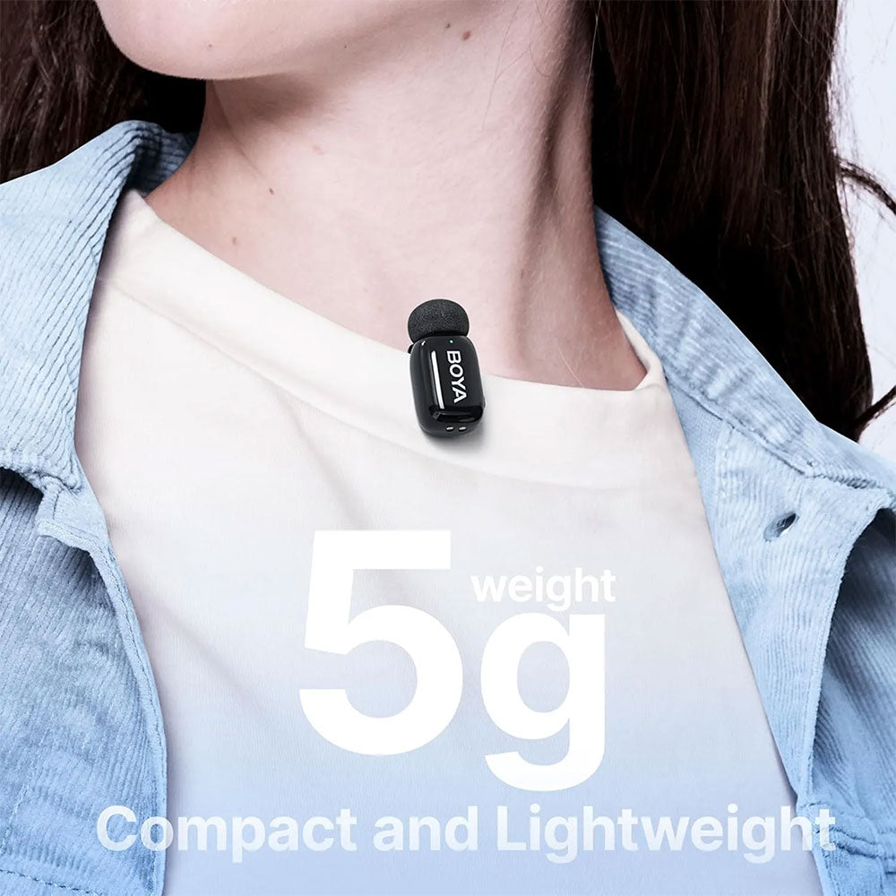 نظام ميكروفون بويا لاسلكي ثنائي القناة 2.4 جيجاهرتز Mini-14