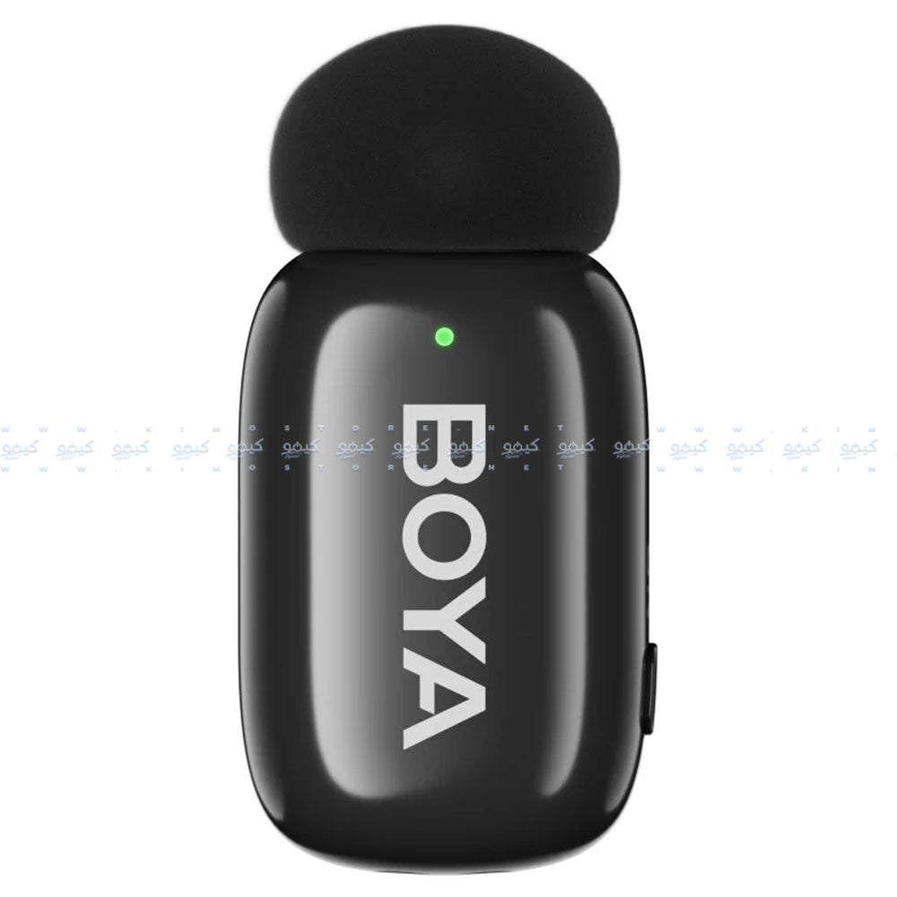 Boya Mini-14 Type-C 2.4GHz Dual Channel Wireless Microphone System - Black