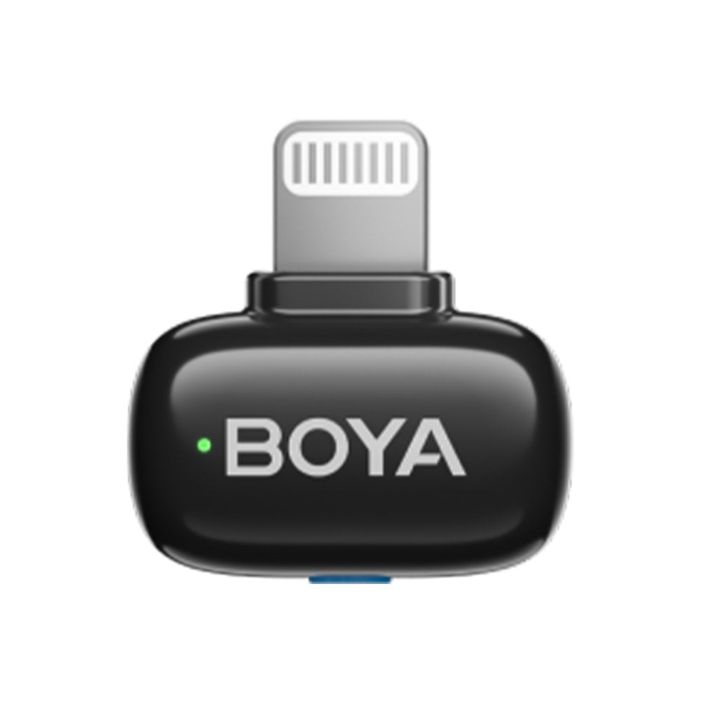 نظام ميكروفون بويا لاسلكي ثنائي القناة بمنفذ لايتنينج