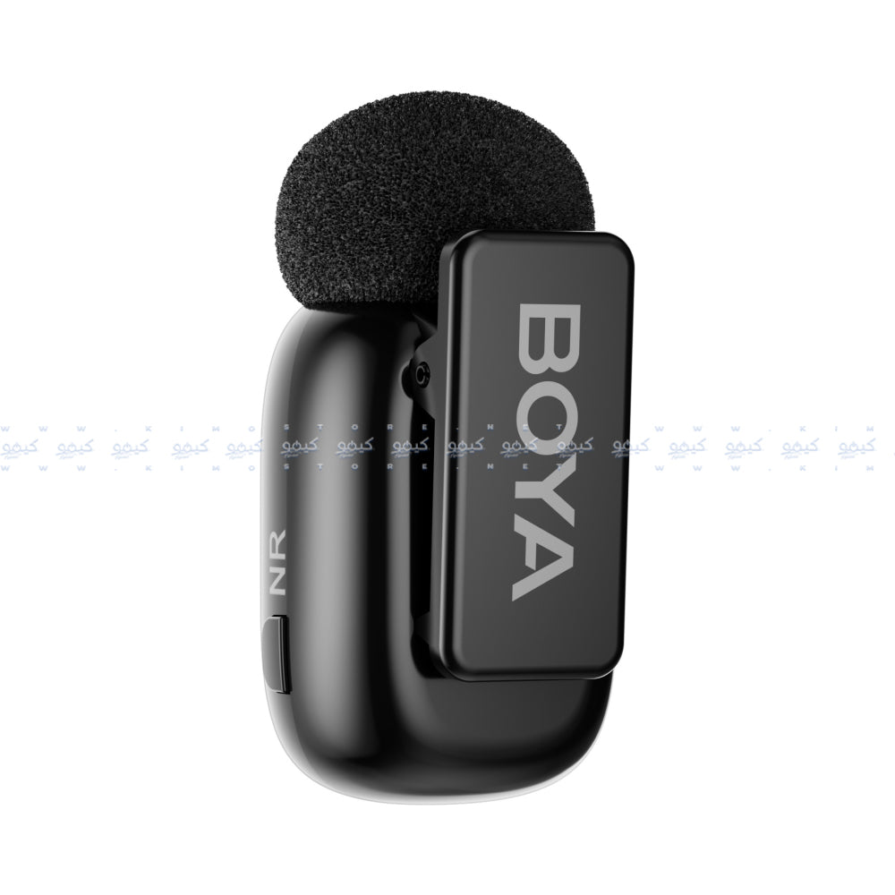 Boya Mini-18 3.5mm 2.4GHz Dual Channel Wireless Microphone System - Black