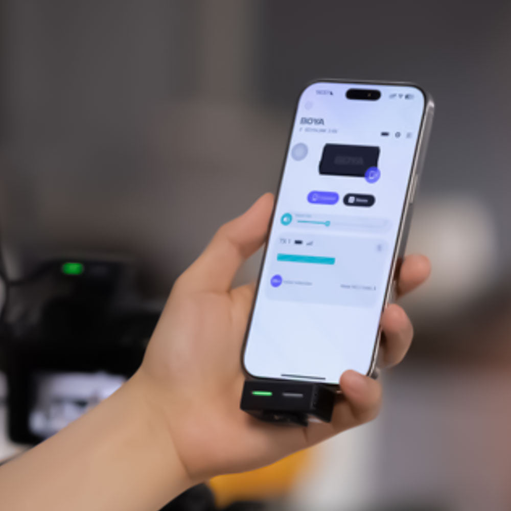 نظام ميكروفون بويا 3 في 1 لاسلكي BOYALINK 3-04 - أسود