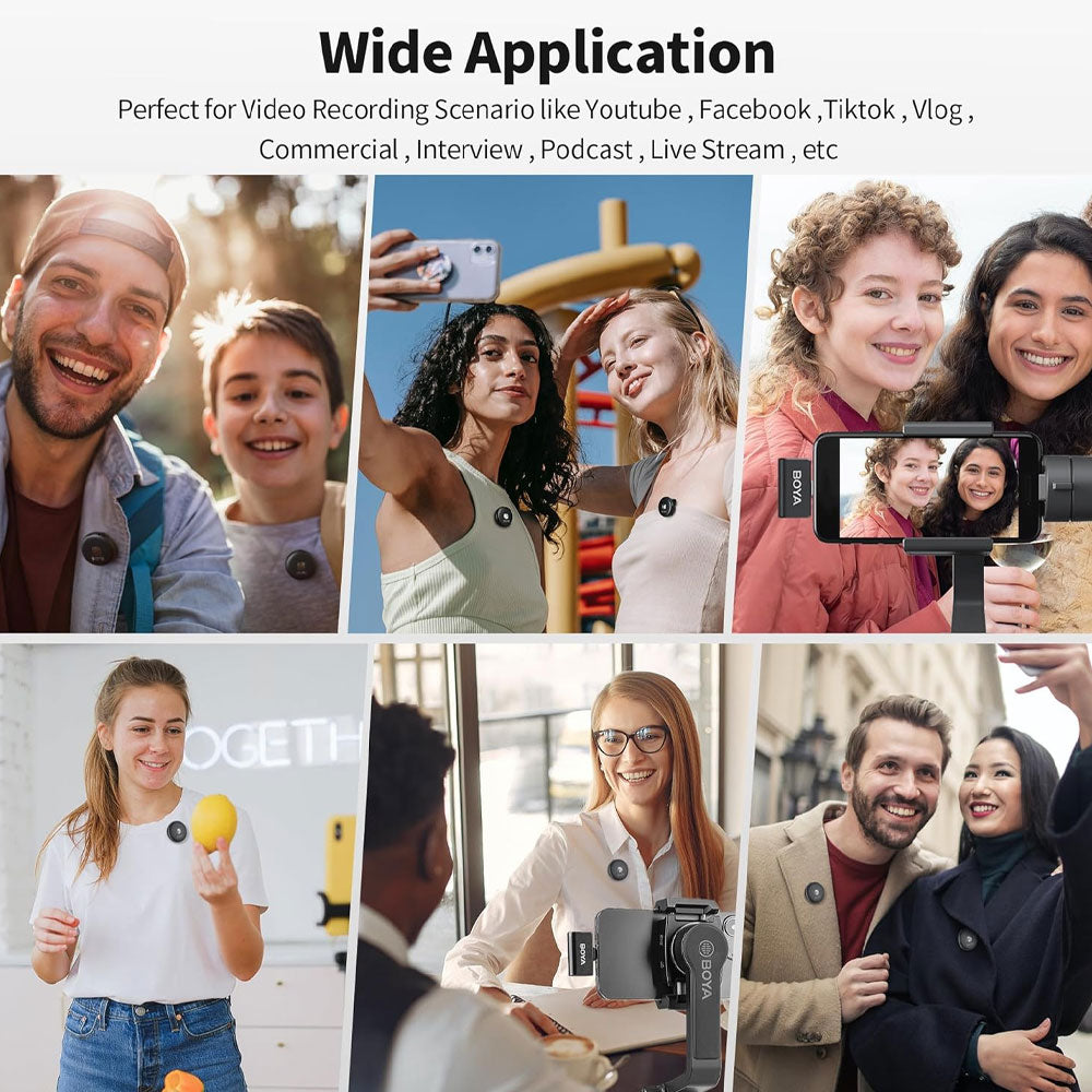 ميكروفون بويا لاسلكي 2.4 جيجا هرتز OMIC-D