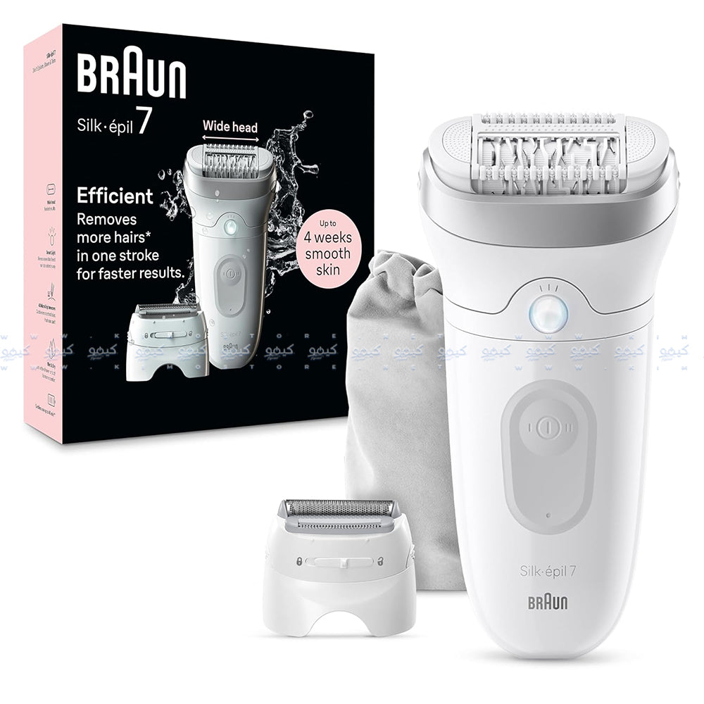 Braun Epilator Silk.Epil 7 SE7-041 Wet & Dry