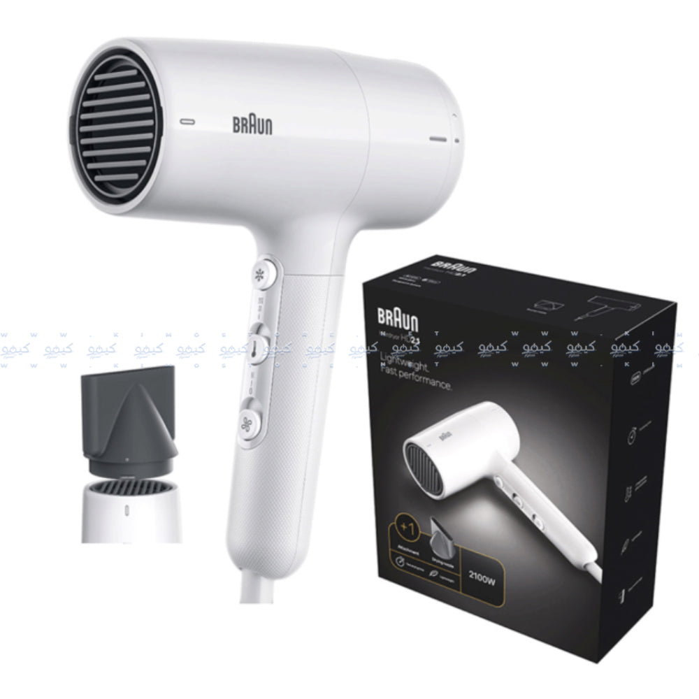 Braun Hair Dryer HD2.1 BRHD210E 2100W - White
