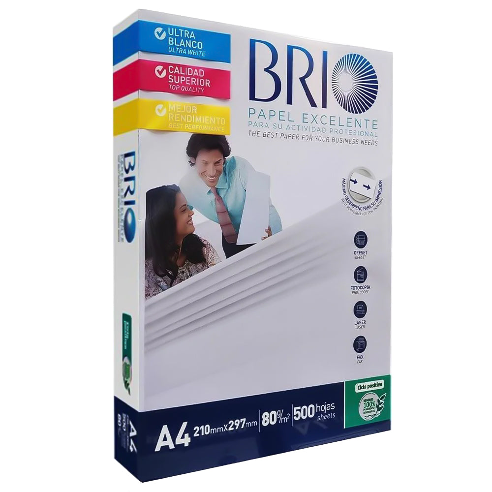 Brio Copy Paper A4 80 G/M²
