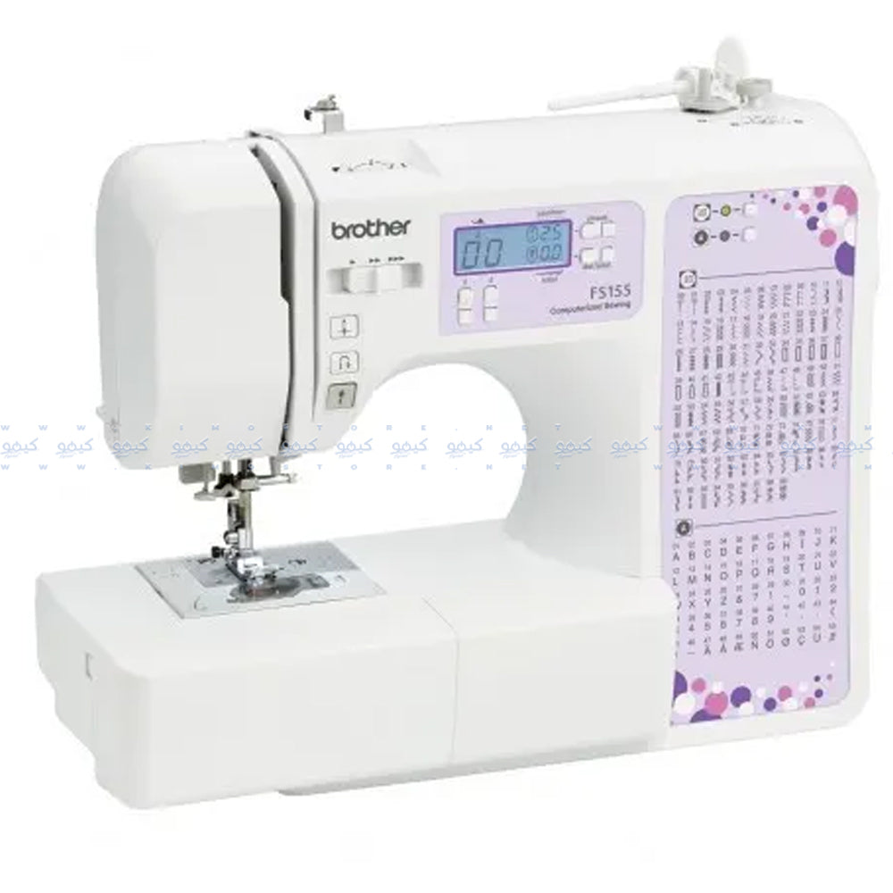 ماكينة خياطة براذر 100 غرزة FS155 - أبيض