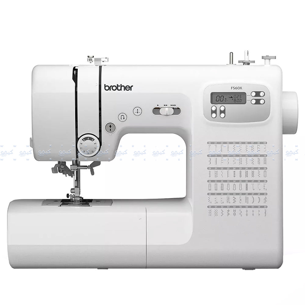 ماكينة خياطة براذر 60 غرزة FS60X - أبيض