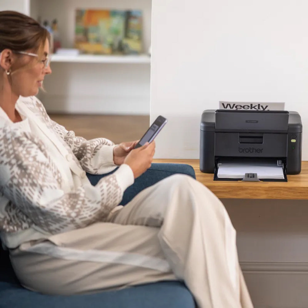 طابعة براذر HL-L1232W ليزر أحادي لاسلكية أحادي اللون