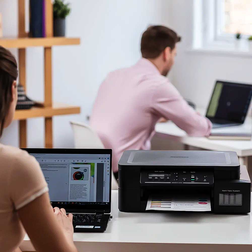 طابعة برازر جيت DCP-T520W اللاسلكية   (طباعة - نسخ - مسح ضوئي)