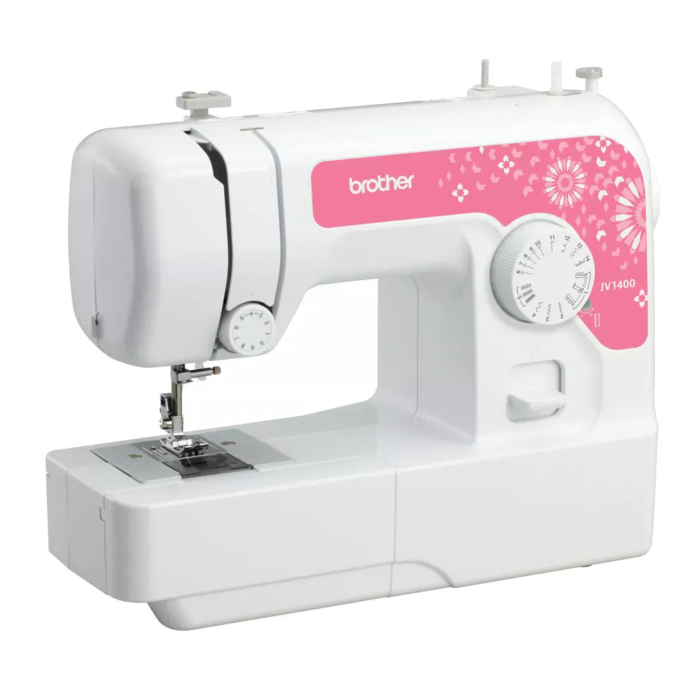Brother JV1400 Sewing Machine 14 Stitches - White