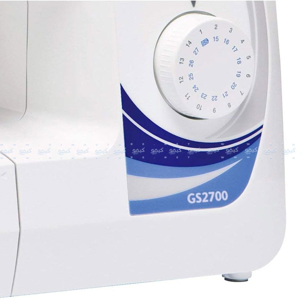 ماكينة خياطة براذر 27 غرزة GS2700 - أبيض
