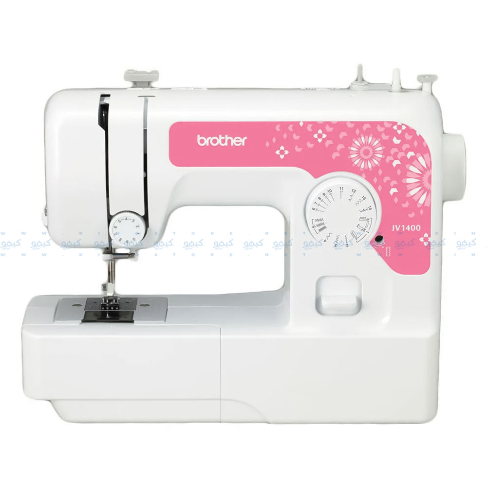 ماكينة خياطة براذر 14 غرزة JV1400 - أبيض