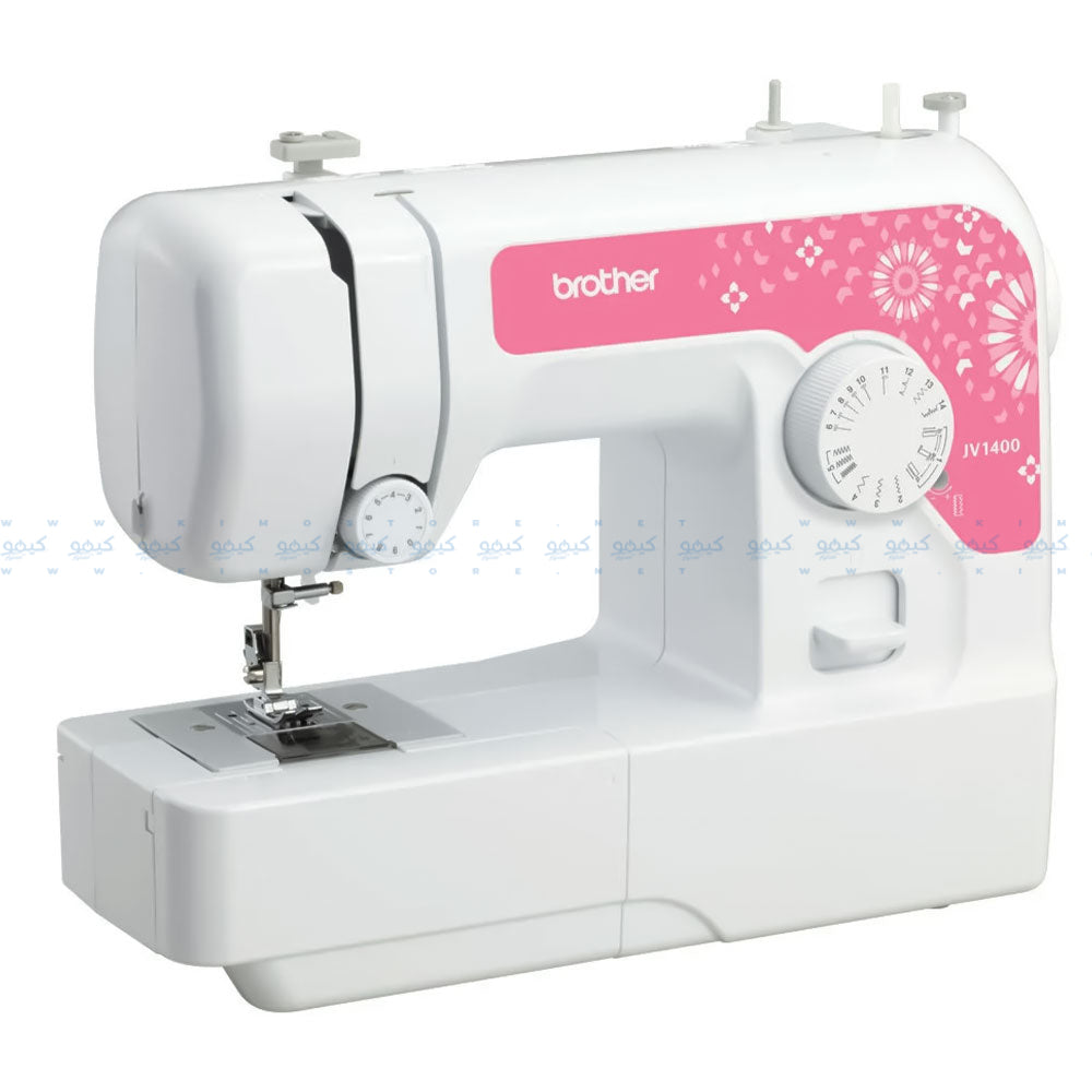 ماكينة خياطة براذر 14 غرزة JV1400 - أبيض
