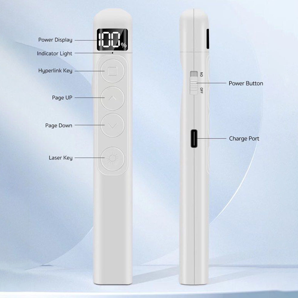 ريموت بريسنتر كوتيسي بشاشة ديجتال 81003-WH - أبيض