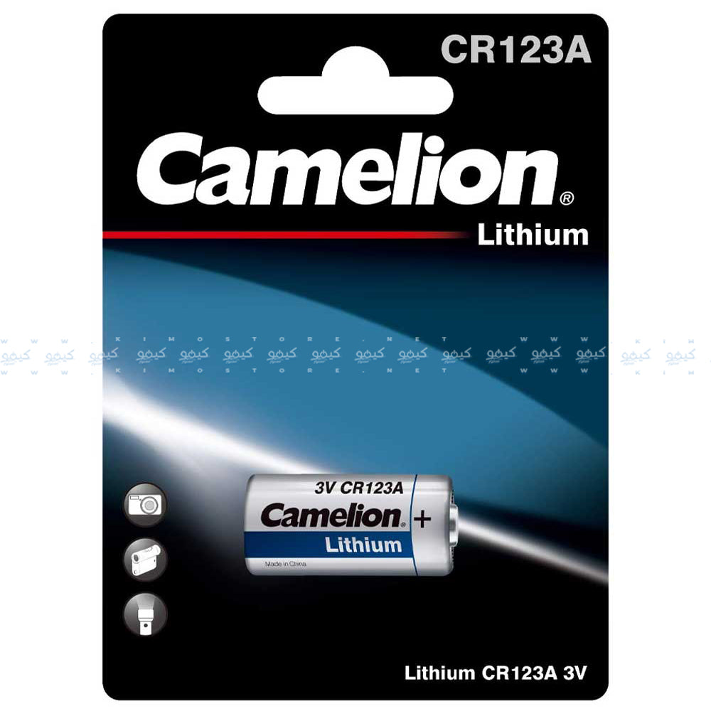 Camelion CR123A Lithium Battery 3V
